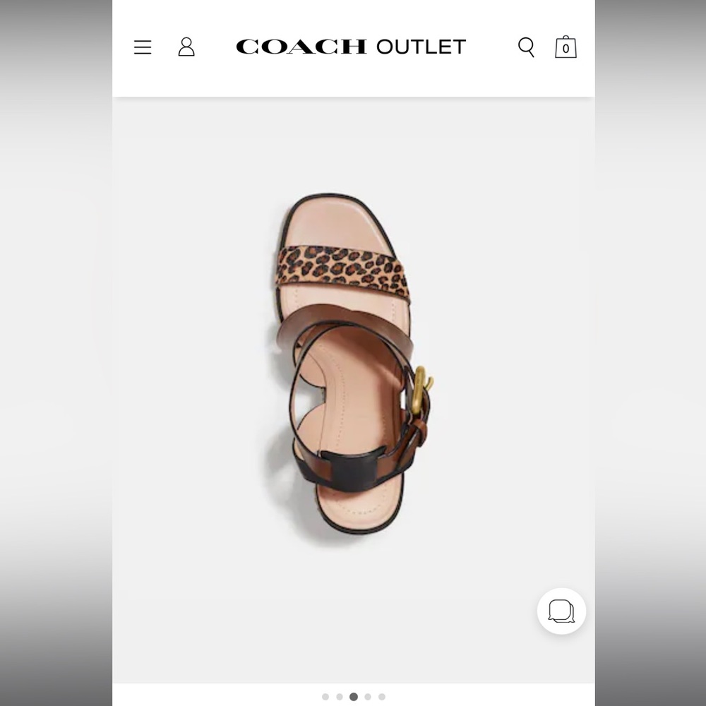 COACH Mandy Sandal - Picture 3 of 11